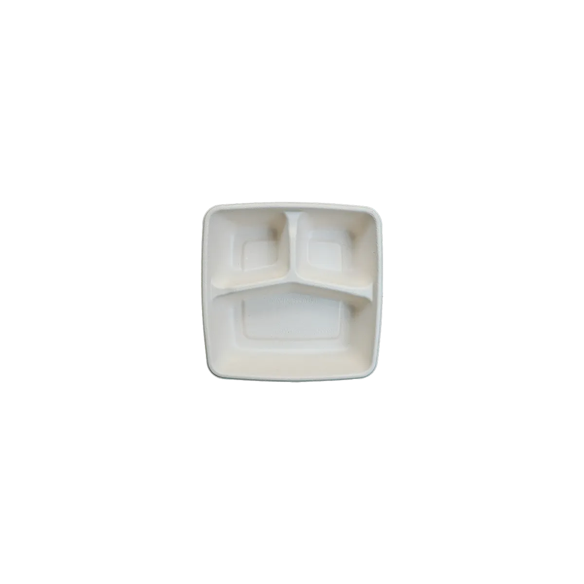 3 compartments pulp container