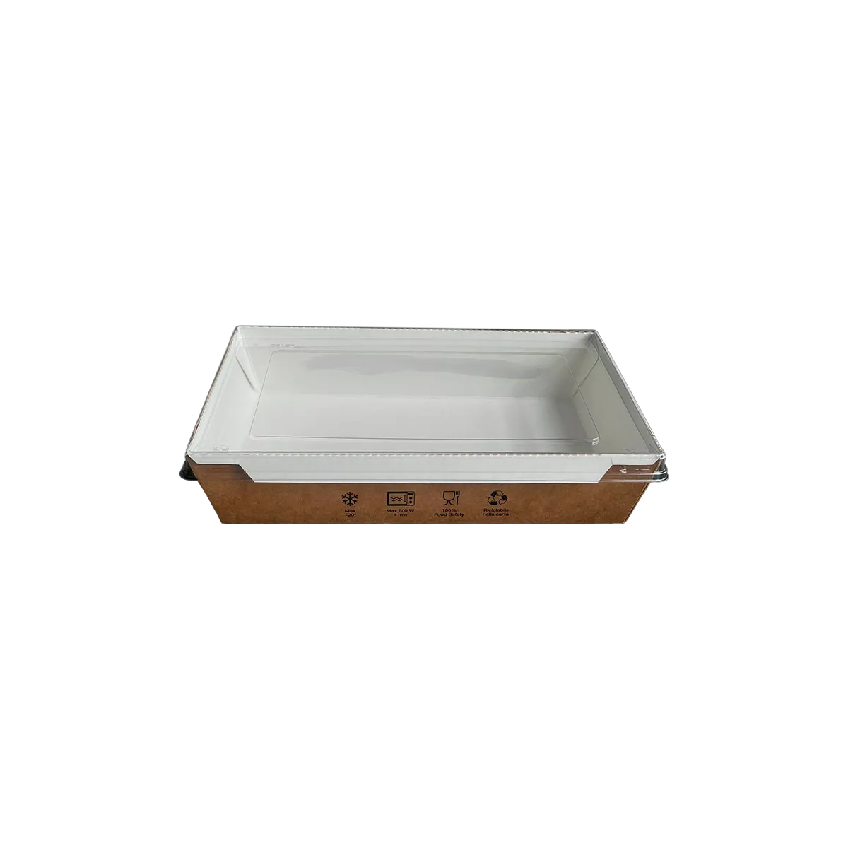 Cardboard salad box 1000 ml