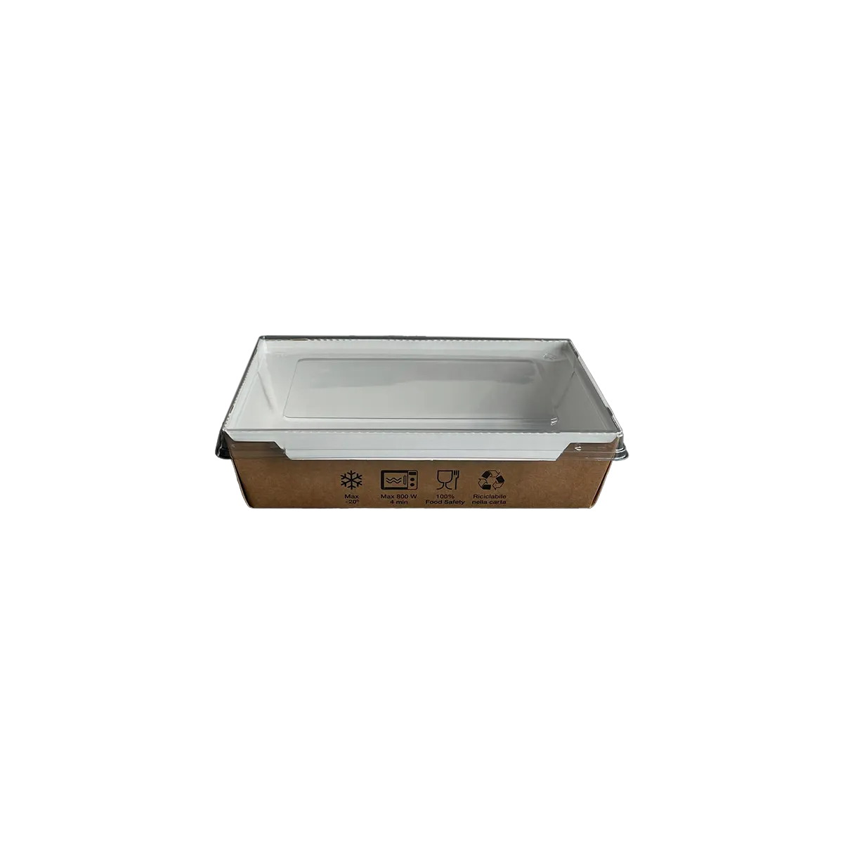 Cardboard salad box 800 ml