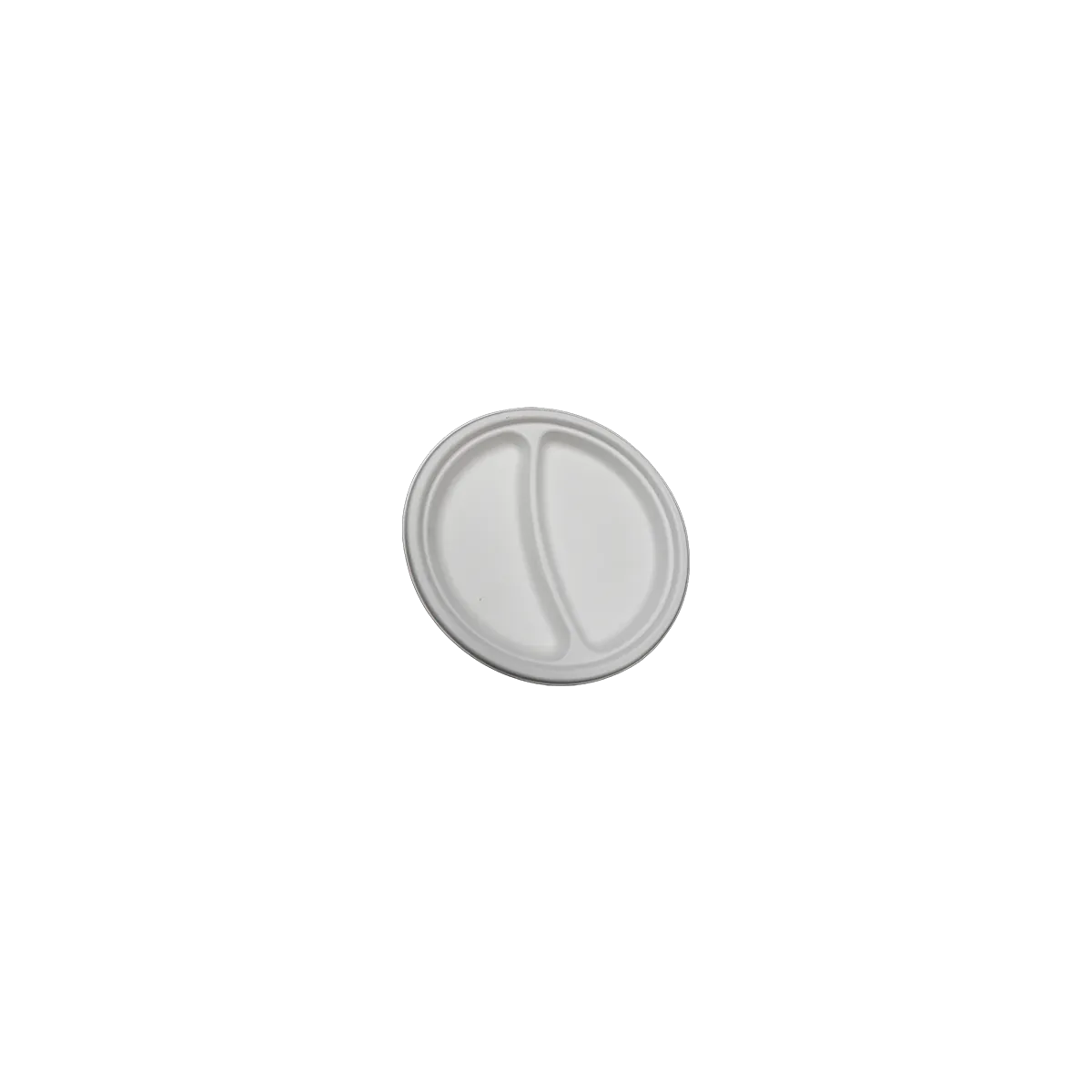 Two Compartments Plate