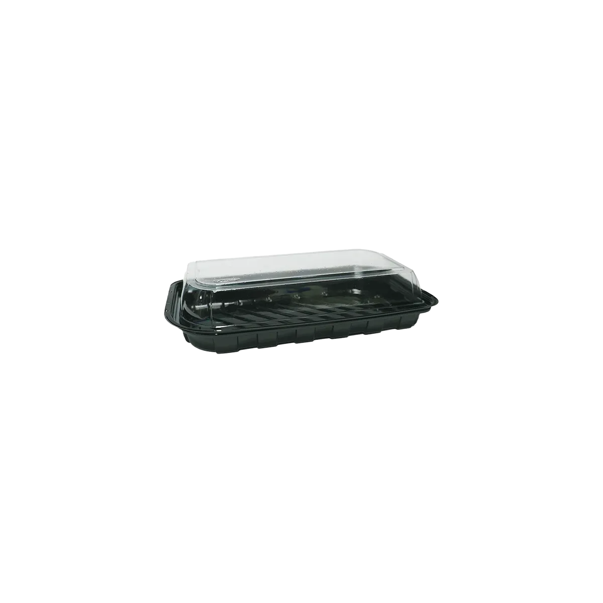 Recycled Plastic Tray with Lid (780 ml)