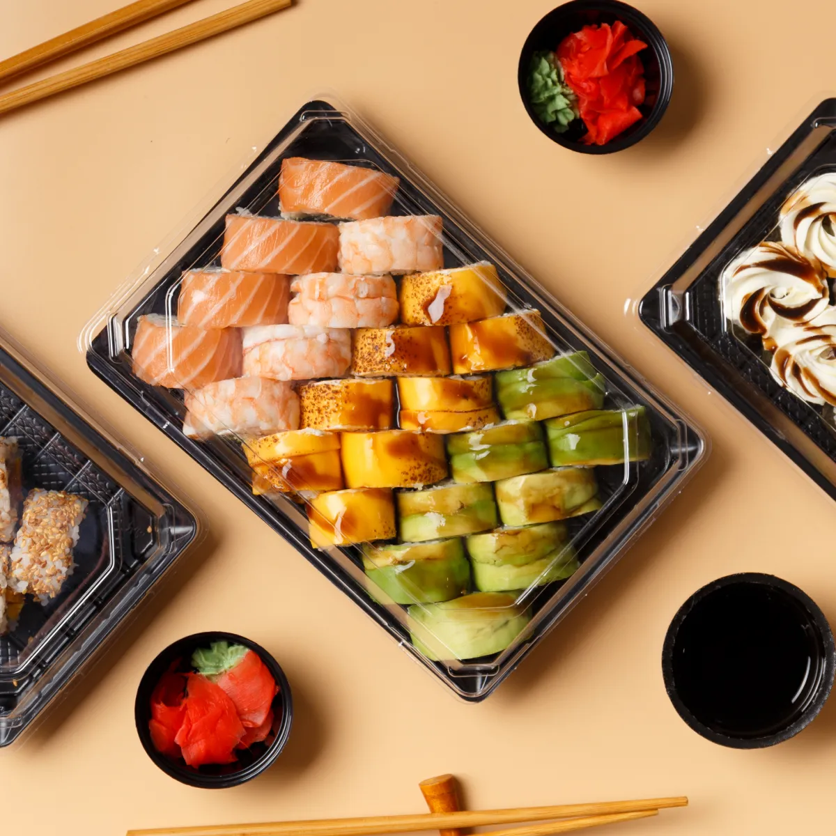 vassoi per sushi